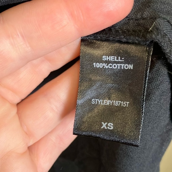 Pomander Place Black Button-Up Shirt Dress - Picture 4 of 5